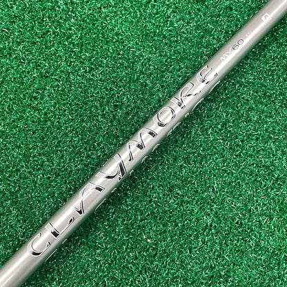 CLAYMORE AEROTECH MX60 DRIVER SHAFT - F5 EXTRA STIFF - TAYLORMADE TIP