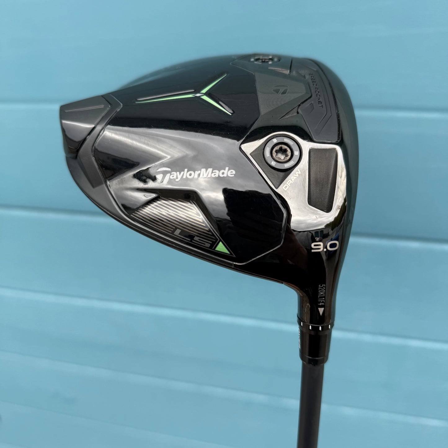 TAYLORMADE QI35 LS DESIGNER SERIES DRIVER / 9 DEGREE / KAI’LI CB 60 STIFF SHAFT