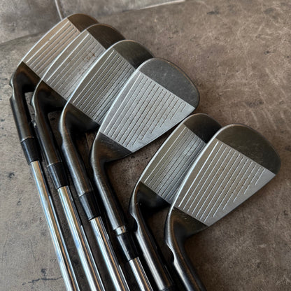 PING G710 BLACK IRONS / 5-PW / AWT REGULAR / BLUE DOT / 1” LONGER / PART EX WELCOME