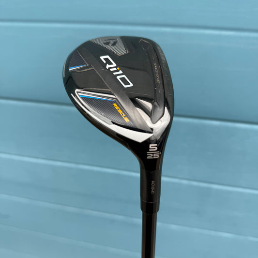 TAYLORMADE QI10 5 HYBRID / 25 DEGREE / VENTUS BLUE TR 5A SENIOR SHAFT