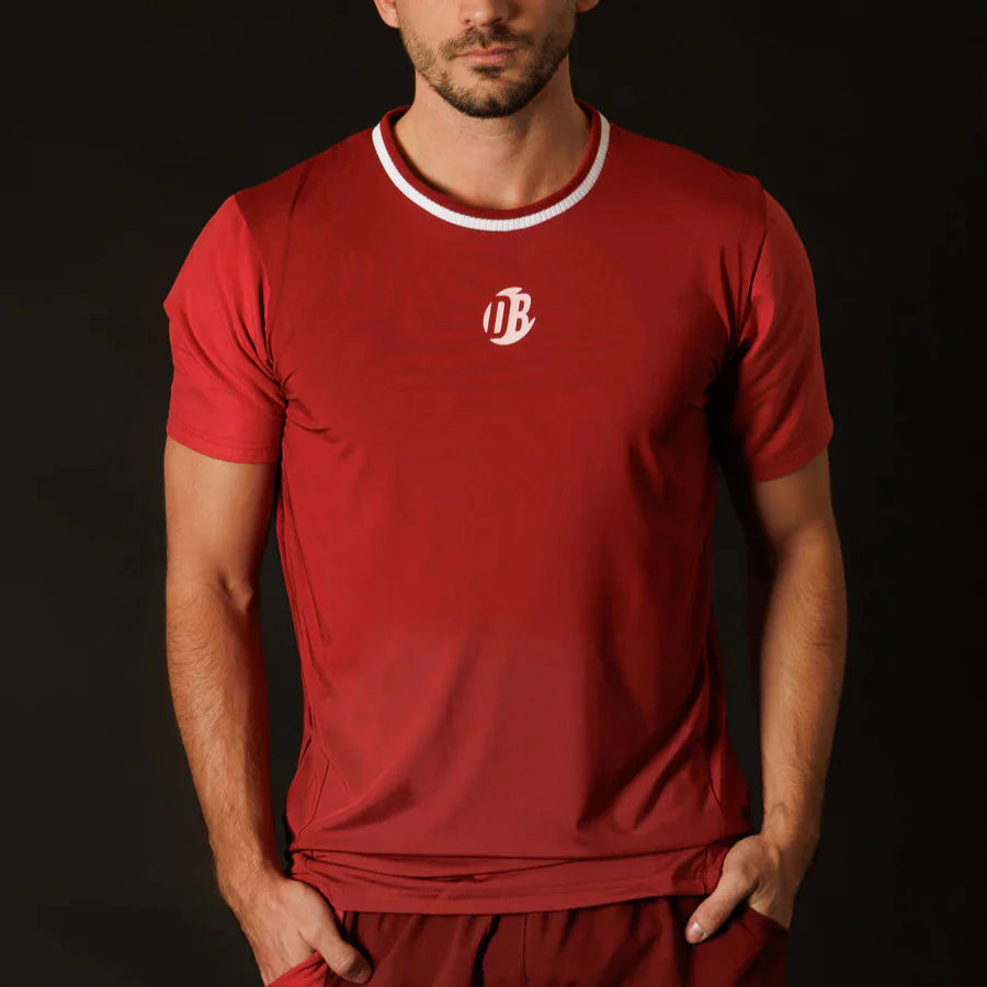 Men's Advanced T-Shirt Drybreak Wine