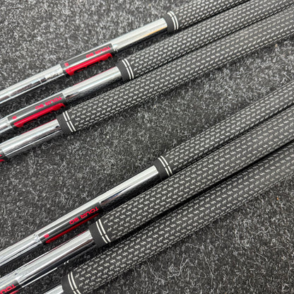 PING G410 IRONS / 6-UW / KBS TOUR 90 STIFF SHAFTS / RED DOT