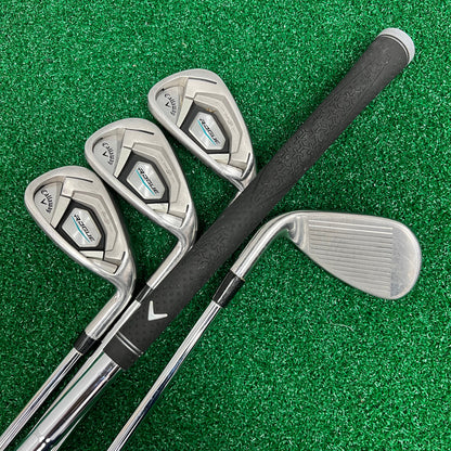 CALLAWAY ROGUE CF18 IRONS / 6-PW / TRUE TEMPER XP95 R300 SHAFTS