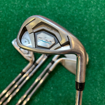 CALLAWAY CF18 ROGUE IRONS / 5-PW / TRUE TEMPER XP105 ST15 S300 STIFF SHAFTS