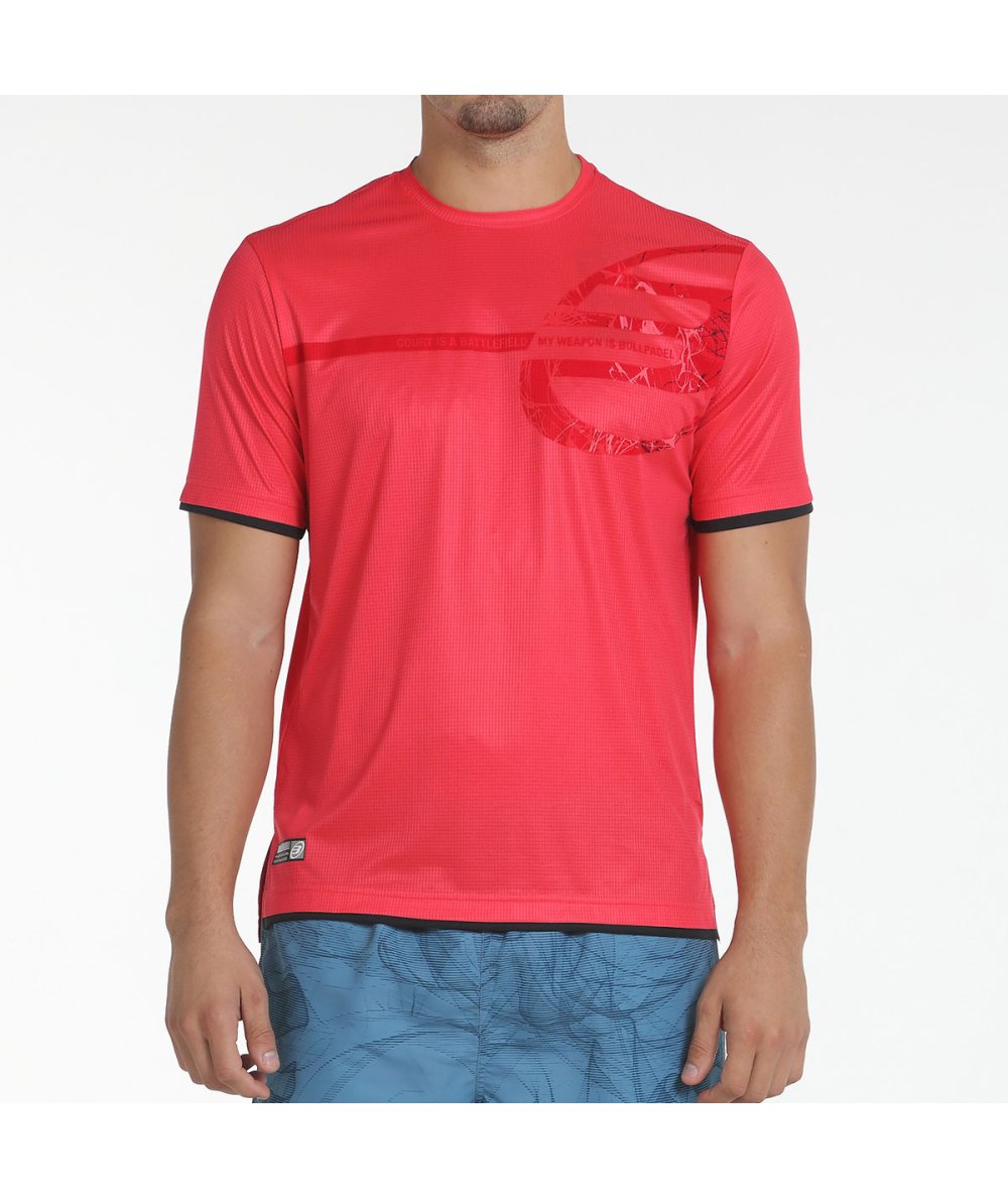 BULLPADEL COCI RASPBERRY T-SHIRT