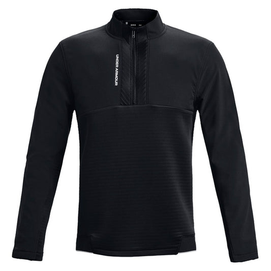 UNDER ARMOUR STORM DAYTONA / 1/2 ZIP PULLOVER / BLACK - EXTRA LARGE