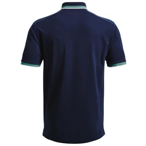 UNDER ARMOUR ACE POLO SHIRT / ACADEMY-NEPTUNE