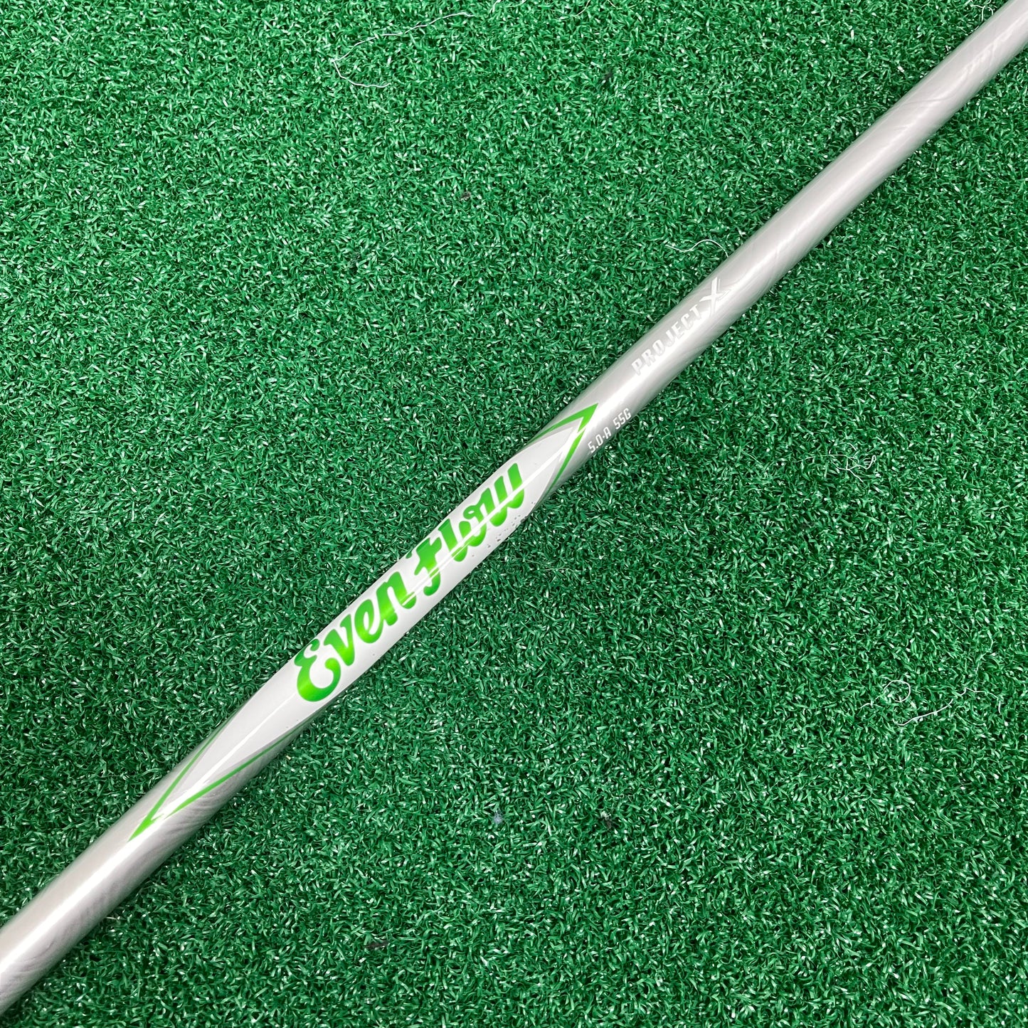 PROJECT X EVENFLOW GREEN FAIRWAY SHAFT / 55G 5.0A LITE FLEX / CALLAWAY EPIC TIP