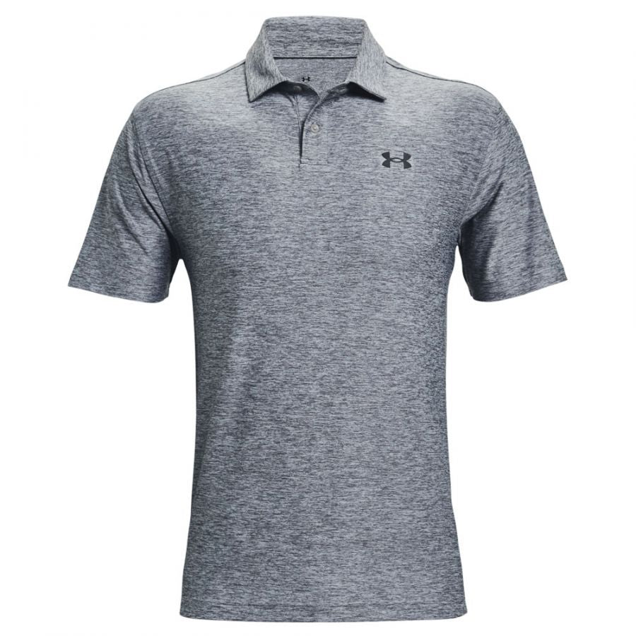 UNDER ARMOUR T2G GOLF POLO SHIRT / STEEL