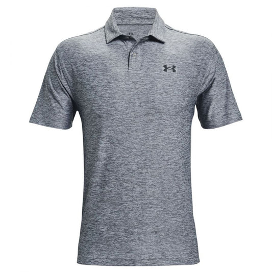 UNDER ARMOUR T2G GOLF POLO SHIRT / STEEL