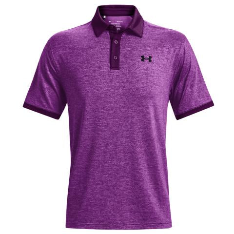 UNDER ARMOUR PLAYOFF 2.0 HEATHER POLO SHIRT / HENDRIX-BLACK