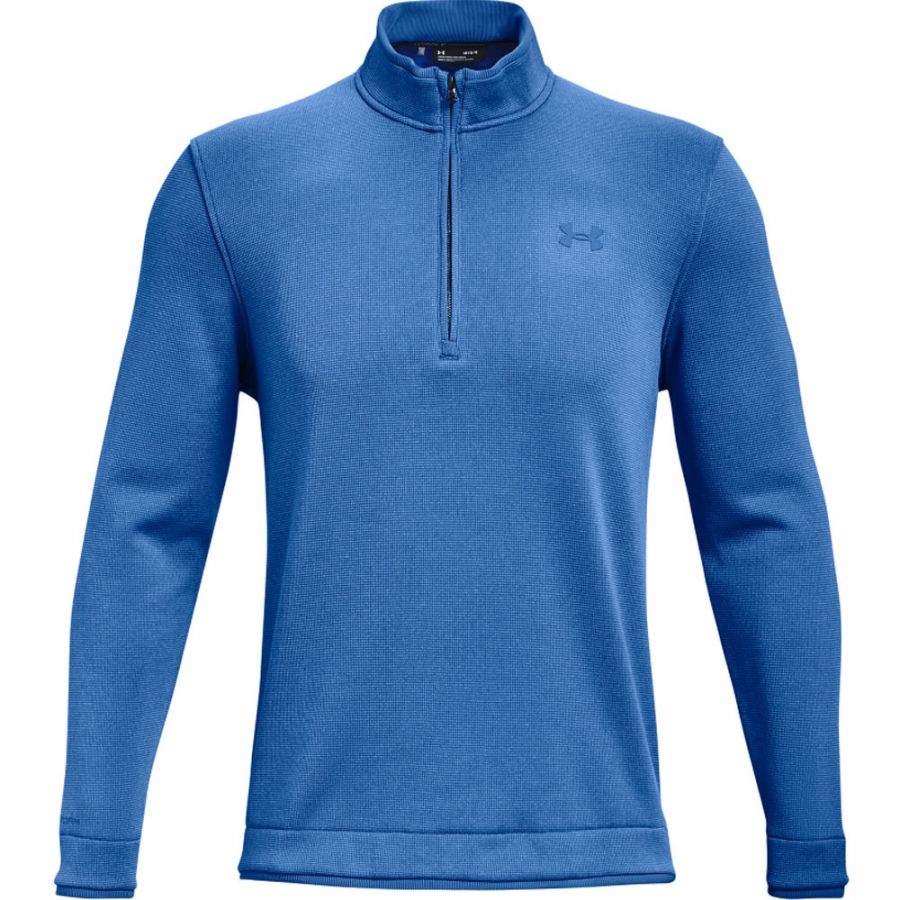 UNDER ARMOUR STORM SWEATERFLEECE 1/2 ZIP PULLOVER / VICTORY BLUE / LARGE