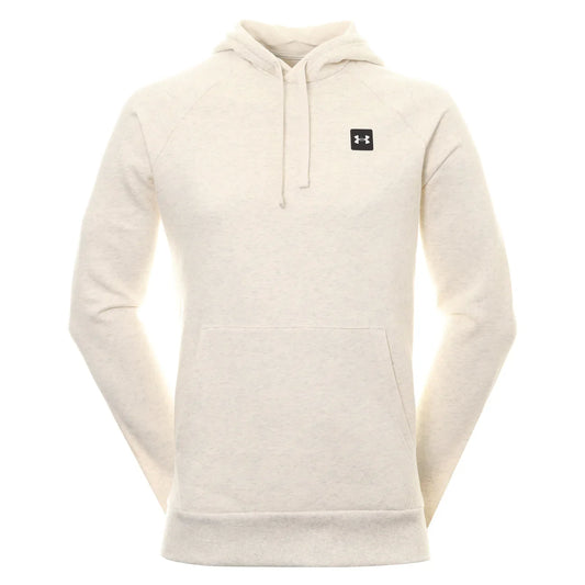 UNDER ARMOUR RIVAL FLEECE HOODIE / STONE