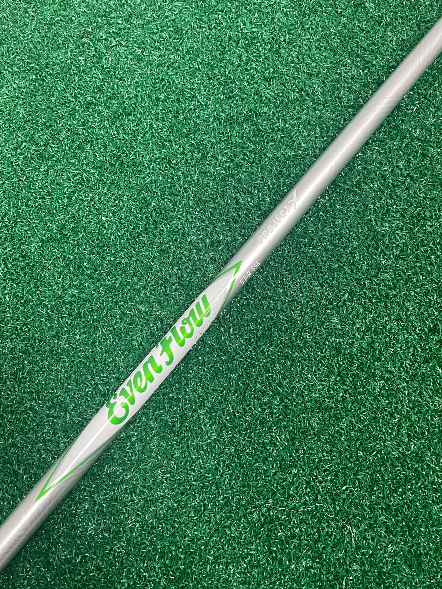 PROJECT X EVENFLOW GREEN 55G G 5.0 A FLEX FAIRWAY SHAFT / CALLAWAY EPIC FLASH TIP