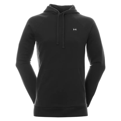 UNDER ARMOUR RIVAL FLEECE HOODIE / BLACK