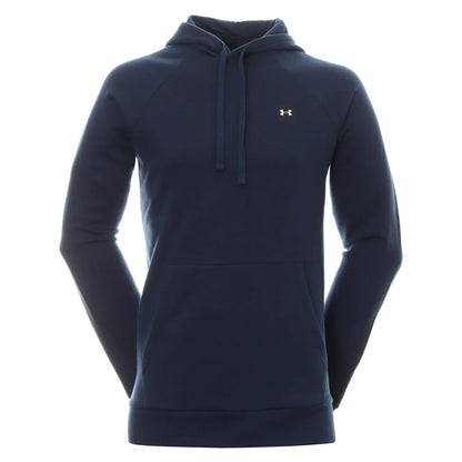 UNDER ARMOUR RIVAL FLEECE HOODIE / NAVY