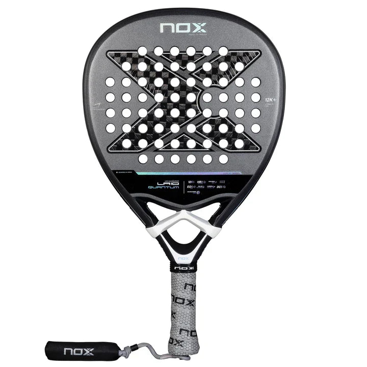 NOX LA10 QUANTUM 12K. Leo Augsburger's padel racket