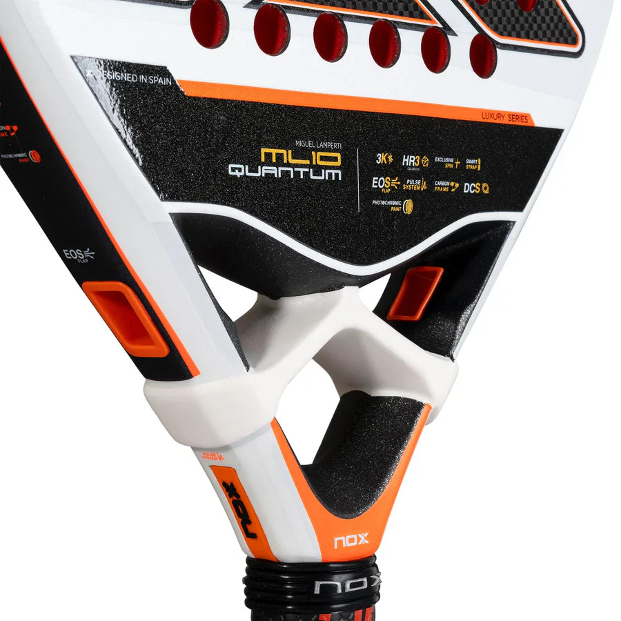 NOX ML10 QUANTUM 3K. Miguel Lamperti's padel racket