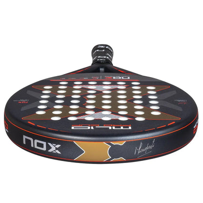 NOX ML10 PRO CUP ROUGH SURFACE EDITION. Miguel Lamperti's racket