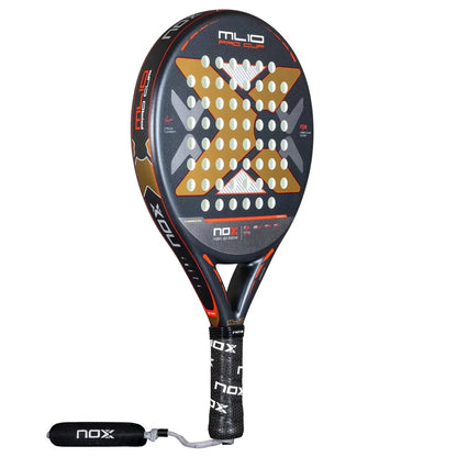 NOX ML10 PRO CUP ROUGH SURFACE EDITION. Miguel Lamperti's racket