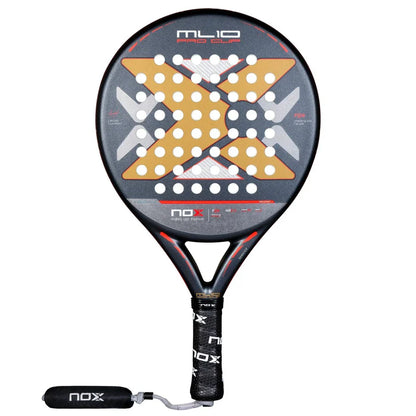 NOX ML10 PRO CUP ROUGH SURFACE EDITION. Miguel Lamperti's racket