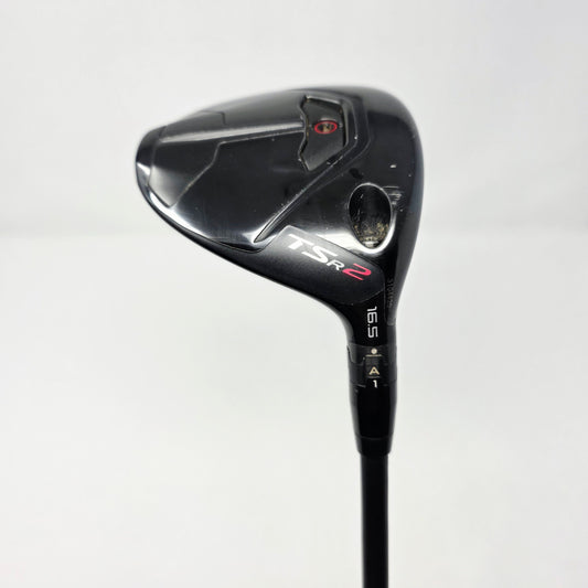 TITLEIST TSR2 3 WOOD / 16.5 DEGREE / HZRDUS RED CB 5.5 SHAFT