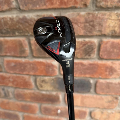 TAYLORMADE STEALTH2 PLUS #4 HYBRID / 22 DEGREE / KAI’LI RED REGULAR SHAFT