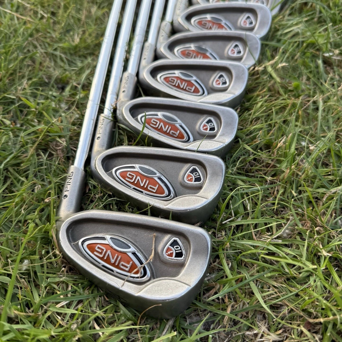 PING I10 IRONS / 4-SW / AWT STIFF STEEL SHAFTS