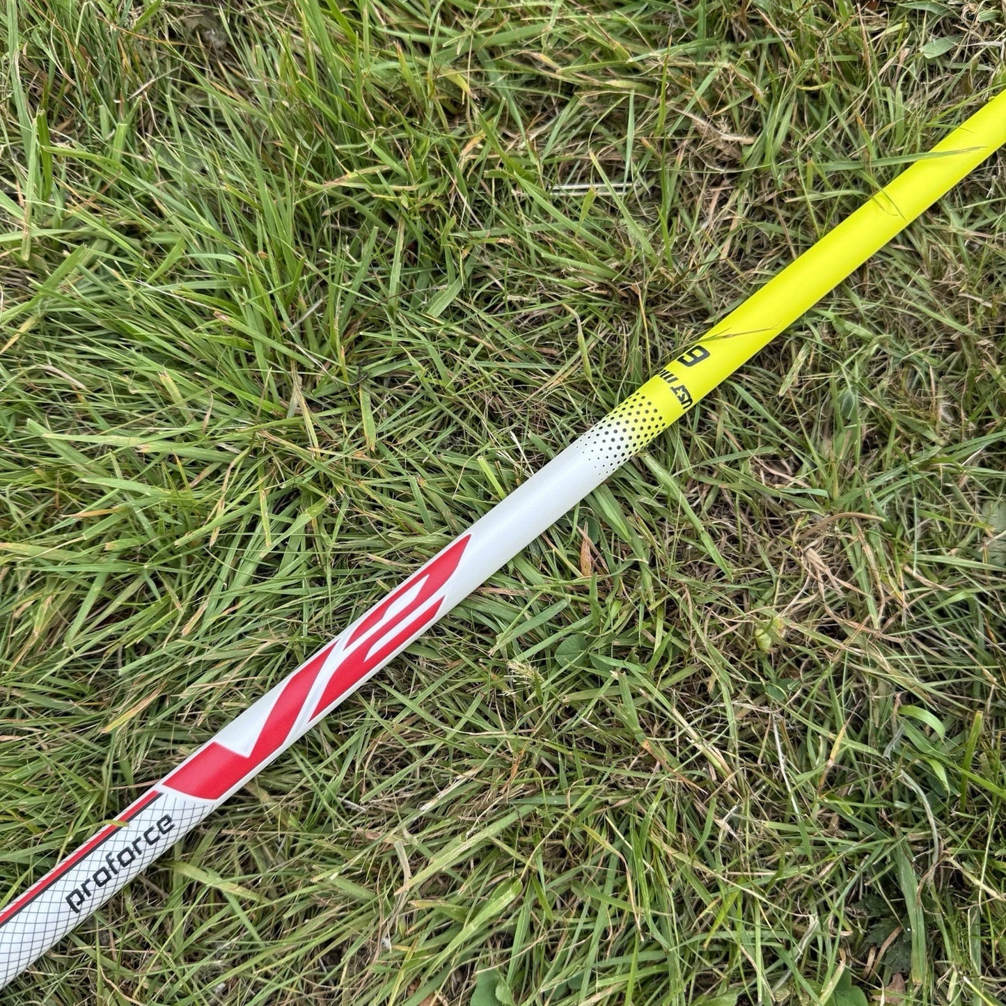 UST MAMIYA PROFORCE V2 6F4 STIFF DRIVER SHAFT / TAYLORMADE TIP