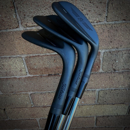 TITLEIST SM10 JET BLACK WEDGE SET / 48-56-60 DEGREE / PART EXCHANGE WELCOME