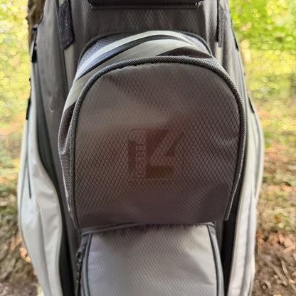 TITLEIST STADRY 14 WAY CART BAG - CHARCOAL/GREY/WHITE