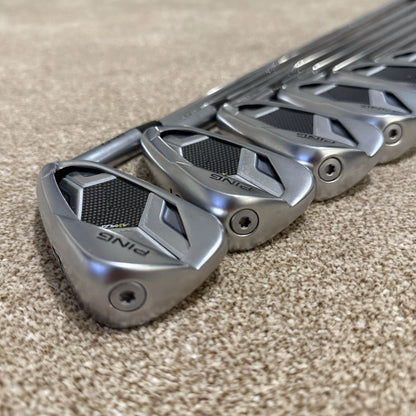 PING G430 IRONS / 4-PW / PING AWT 2.0 REGULAR SHAFTS / GREEN DOT