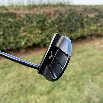 MIZUNO M CRAFT OMOI 03 BLACK MILLED PUTTER / 34 INCH WITH WEIGHT KIT
