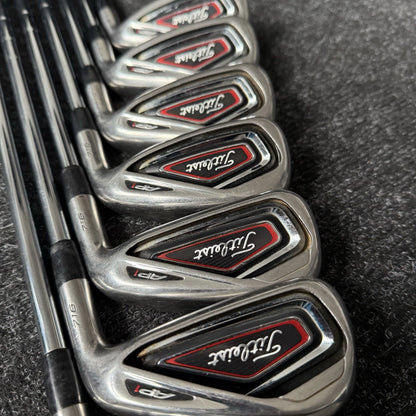 TITLEIST 716 AP1 IRONS / 5-PW + GW / KBS TOUR STIFF SHAFTS