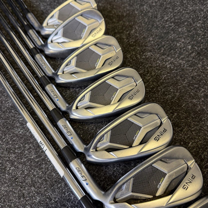 PING G430 IRONS / 6-PW + 45 + 54 / PING AWT 2.0 REGULAR SHAFTS / BLUE DOT