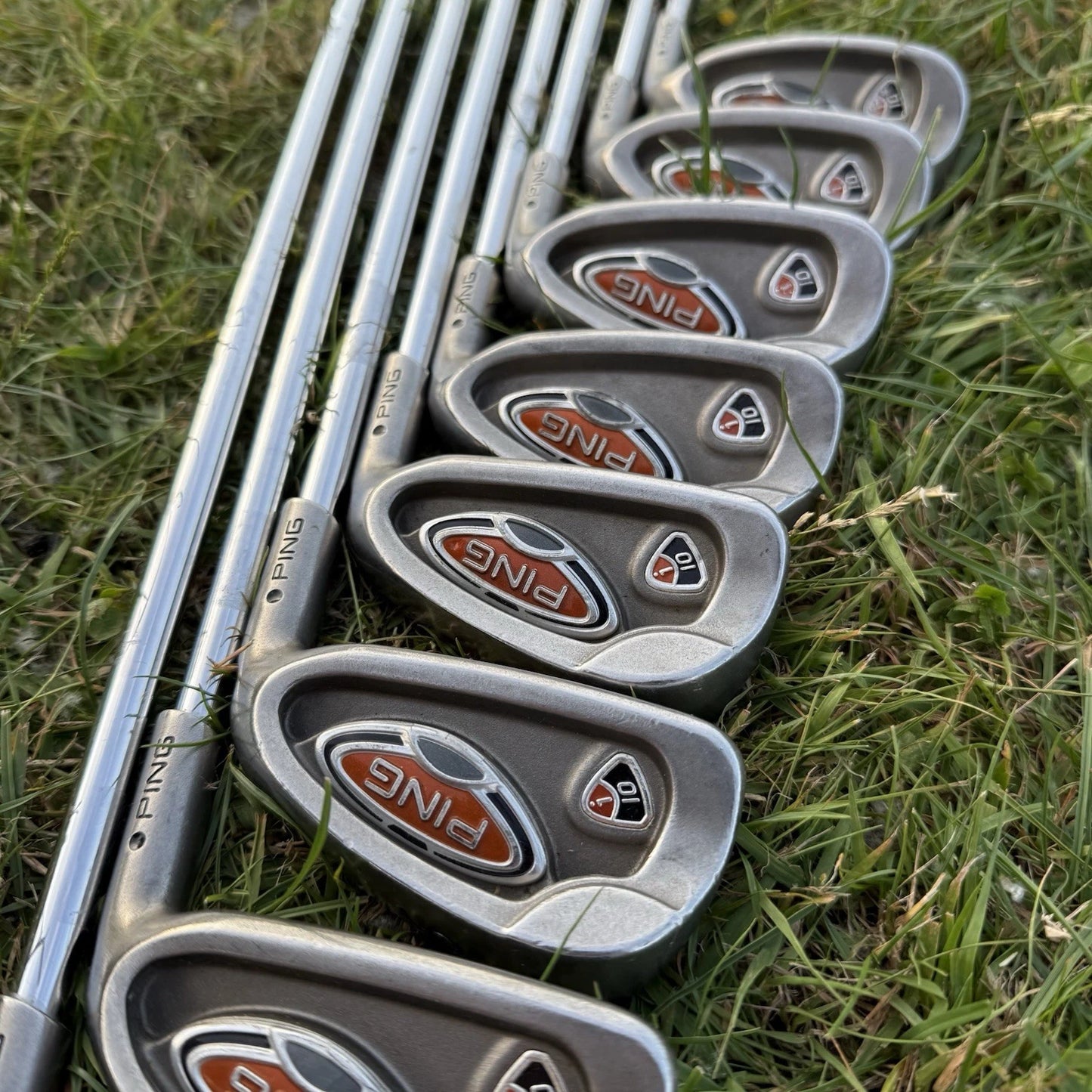 PING I10 IRONS / 4-SW / AWT STIFF STEEL SHAFTS