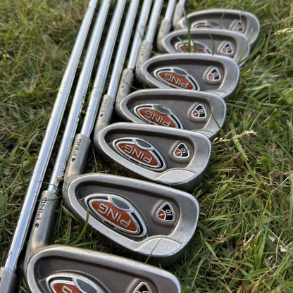 PING I10 IRONS / 4-SW / AWT STIFF STEEL SHAFTS