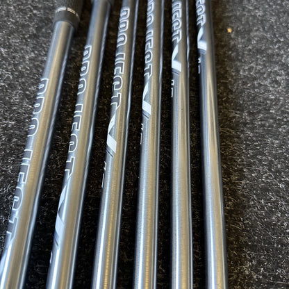 PING I525 IRONS / 5-PW / PROJECT X LZ 6.0 STIFF SHAFTS / BLUE DOT
