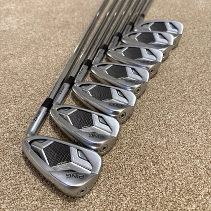 PING G430 IRONS / 4-PW / PING AWT 2.0 REGULAR SHAFTS / GREEN DOT