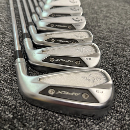 CALLAWAY APEX 2024 CB/MB COMBO IRONS / 4-10 / DYNAMIC GOLD TT MID 155 S300 STIFF