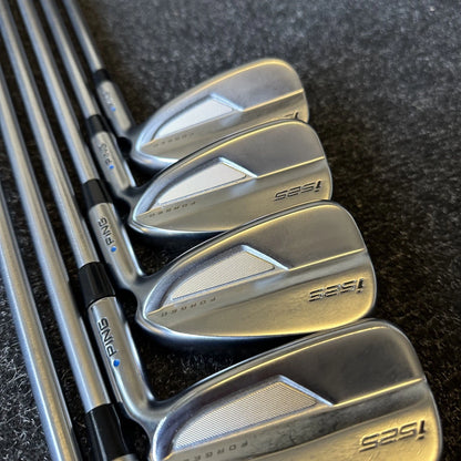 PING I525 IRONS / 5-PW / PROJECT X LZ 6.0 STIFF SHAFTS / BLUE DOT