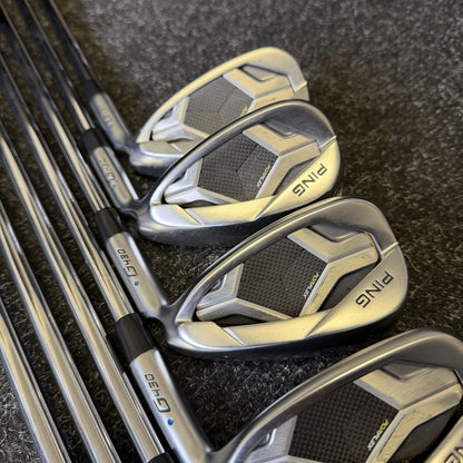 PING G430 IRONS / 6-PW + 45 + 54 / PING AWT 2.0 REGULAR SHAFTS / BLUE DOT