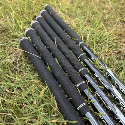 CALLAWAY APEX DCB IRONS / 5-PW / UST MAMIYA RECOIL GRAPHITE 6F4 STIFF SHAFTS