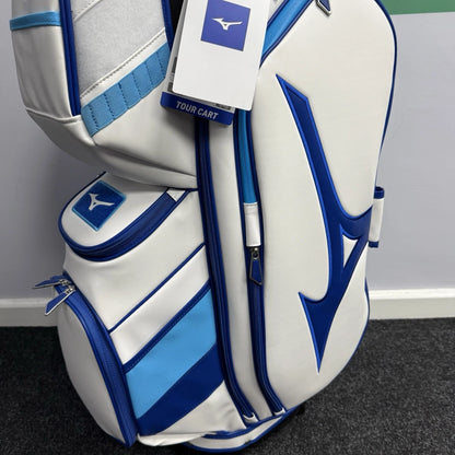 MIZUNO TOUR CART BAG 14 WAY - BLUE/WHITE RRP £299