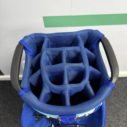 MIZUNO TOUR CART BAG 14 WAY - BLUE/WHITE RRP £299