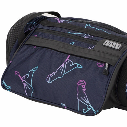 PING MOONLITE GOLF PENCIL BAG - NAVY/MR PING - NEW