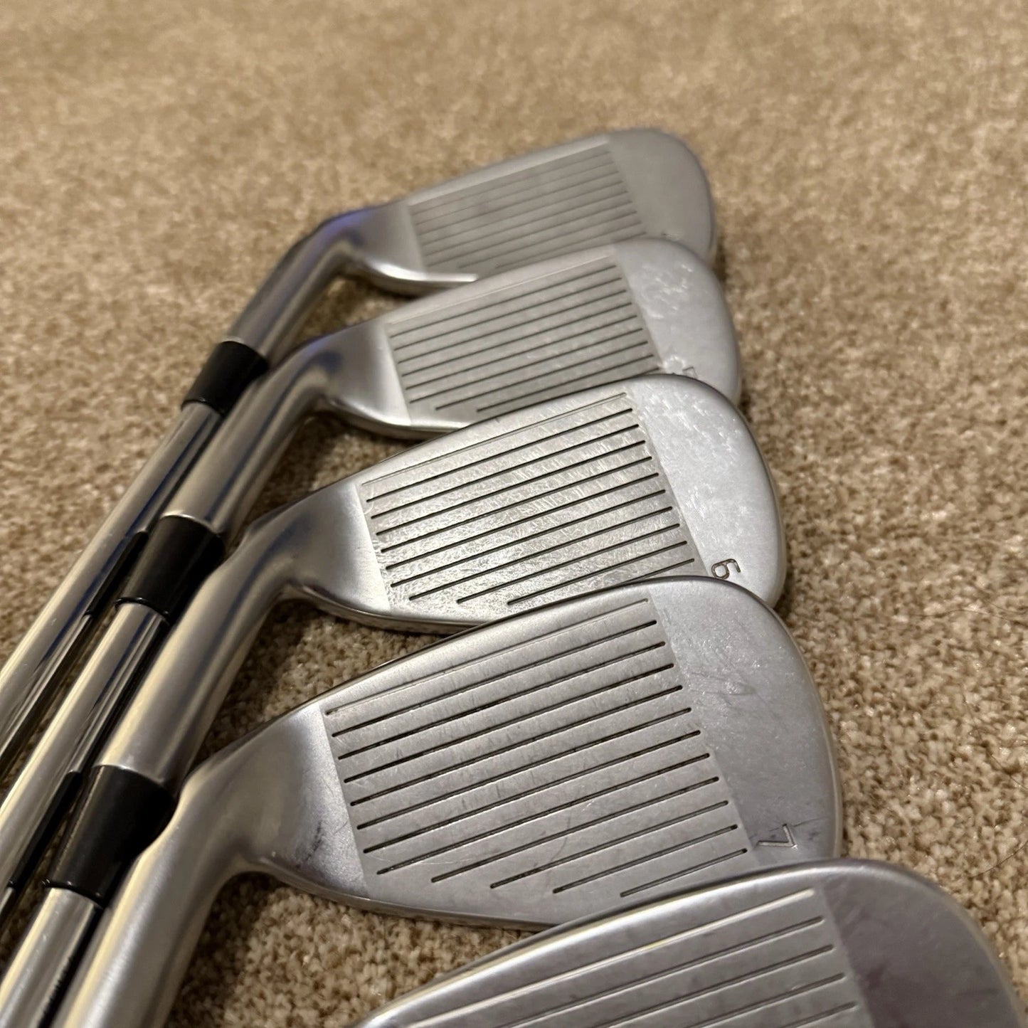 PING G430 IRONS / 4-PW / PING AWT 2.0 REGULAR SHAFTS / GREEN DOT