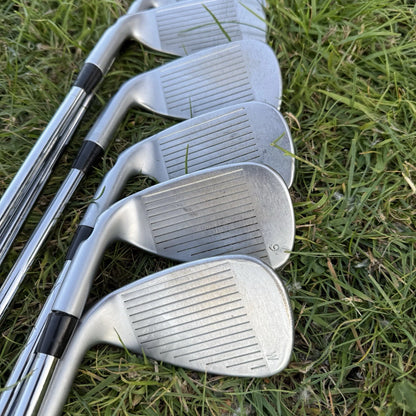 PING G400 IRONS / 5-PW / AWT 2.0 REGULAR SHAFTS / GREEN DOT