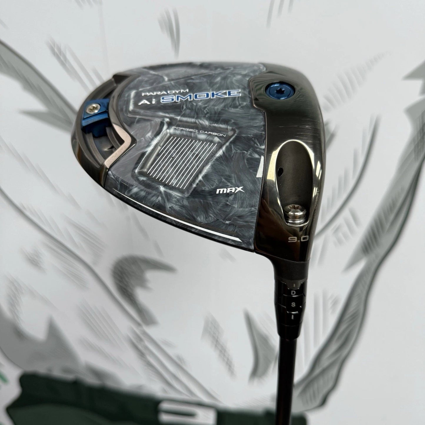 CALLAWAY PARADYM AI SMOKE MAX DRIVER / 9 DEGREE / CYPHER FORTY 5.5 SHAFT