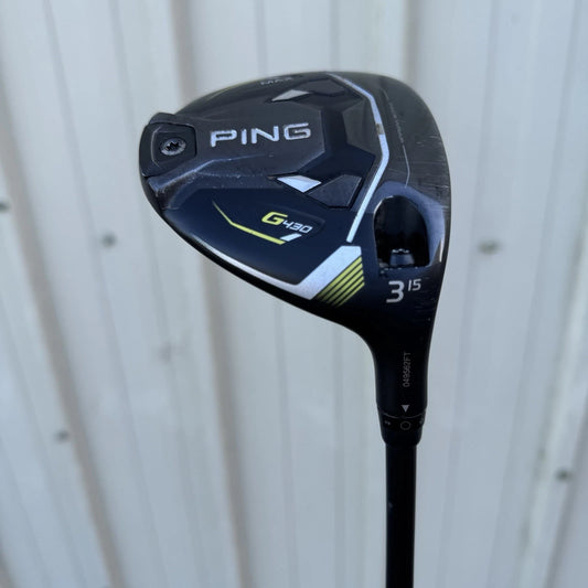 PING G430 MAX 3 WOOD / 15 DEGREE / PING ALTA CB 65 STIFF SHAFT